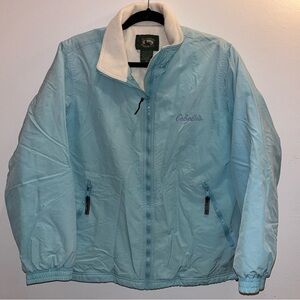 Vintage Cabela's Fleece Lined Jacket Stillwater Supply Co Size Medium